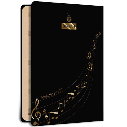 دفتر نت موسیقی مستر راد مدل آوا کد 1603 Music